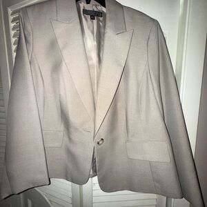 Kasper Light Tan Blazer women’s 16w Like New